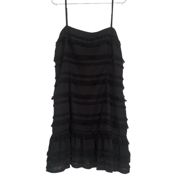 Princess Polly Black Molina Mini Dress Size 10 - Picture 12 of 13